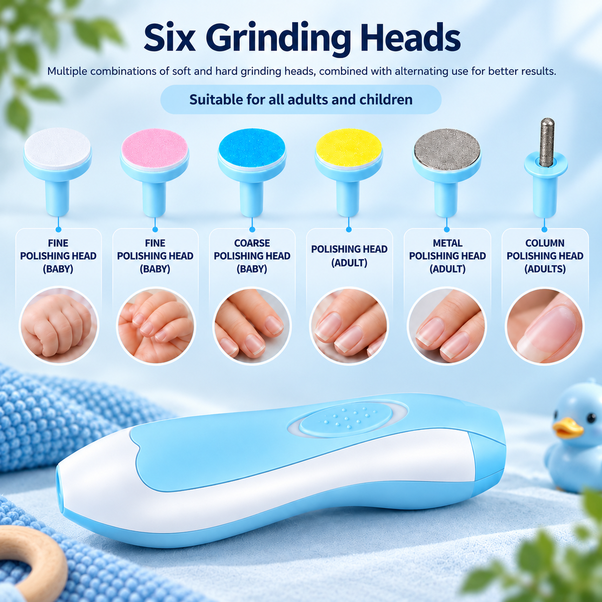 Aishly™ Electric Baby Nail Trimmer